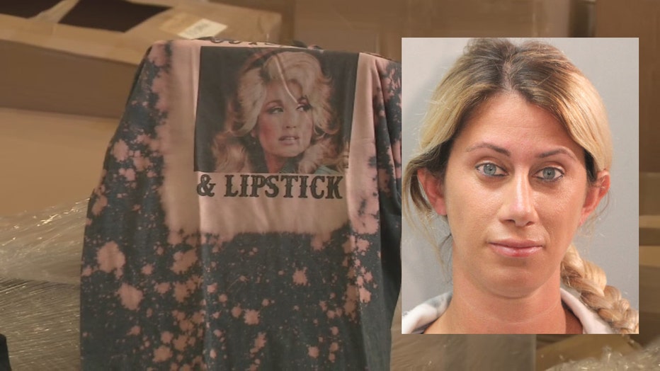 Lindsay Castelli is accused of running a $40M trademark counterfeiting operation out of her Long Island store.