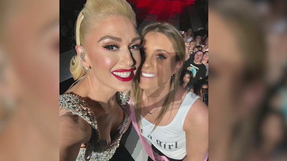 NYC subway crime victim and Gwen Stefani