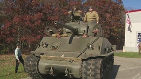 Museum pays tribute to tank veterans of World War II