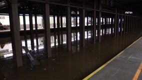 Subway service suspended after water main break