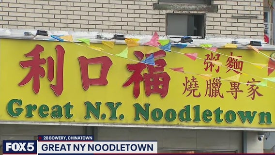 Great N.Y. Noodletown, a Chinatown favorite for 50 years
