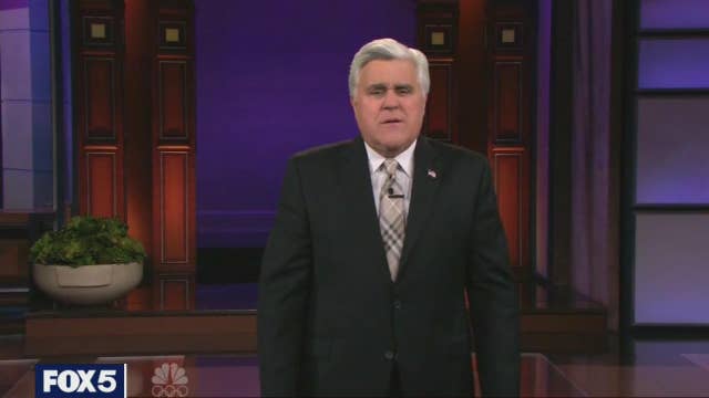 Leno has surgery for burns from car fire, in good condition