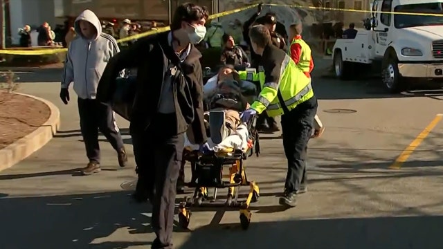 1 dead, 16 hurt after SUV crashes into Massachusetts Apple store