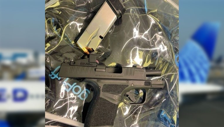 Gun At Newark Airport