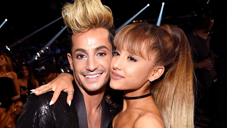 Frankie J. Grande (L) and Ariana Grande pose during the 2016 MTV Video Music Awards at Madison Square Garden on August 28, 2016 in New York City. (Photo by Kevin Mazur/WireImage)