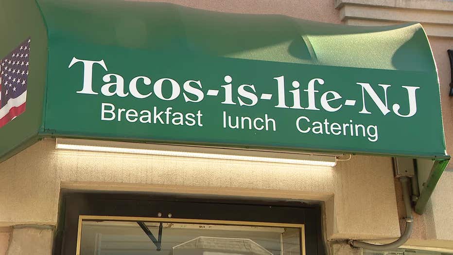 Tacos from the Tacos-is-Life-NJ restaurant in Woodland Park, New Jersey.