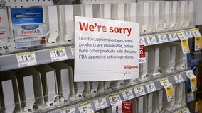 Walgreens, CVS are limiting sales of kids fever, pain medication