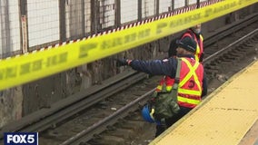 Subway hits 2 people in NYC; unclear why they were on tracks