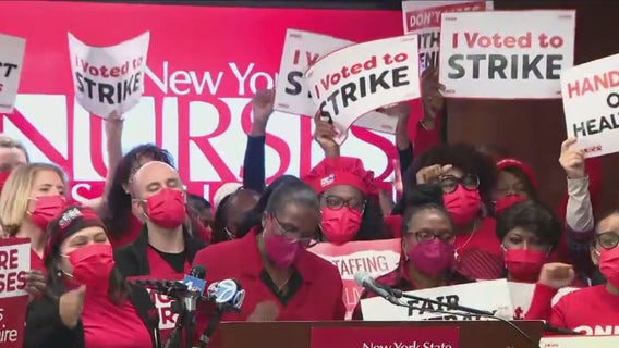 Nurses at 8 NYC hospitals set to strike on January 9