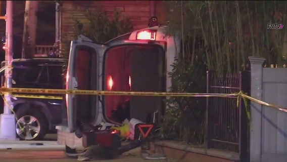 Driver with kids aboard charged with mowing down wife before stabbing her