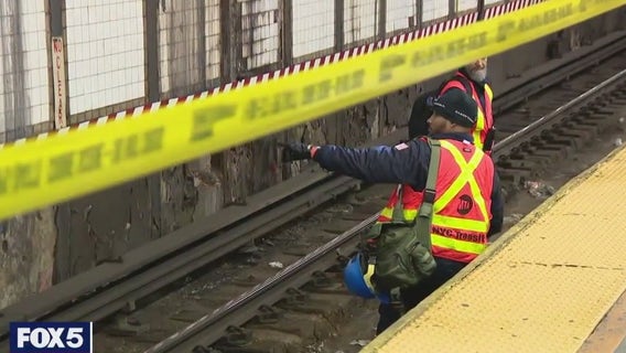 Subway hits 2 people in NYC; unclear why they were on tracks