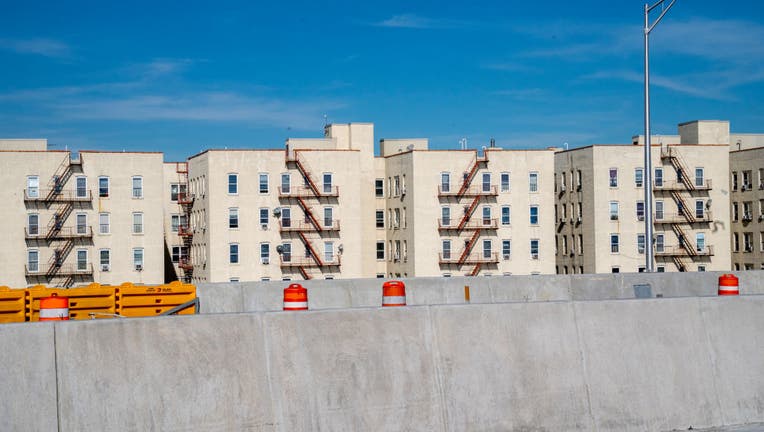 Housing Project In The Bronx, New York City