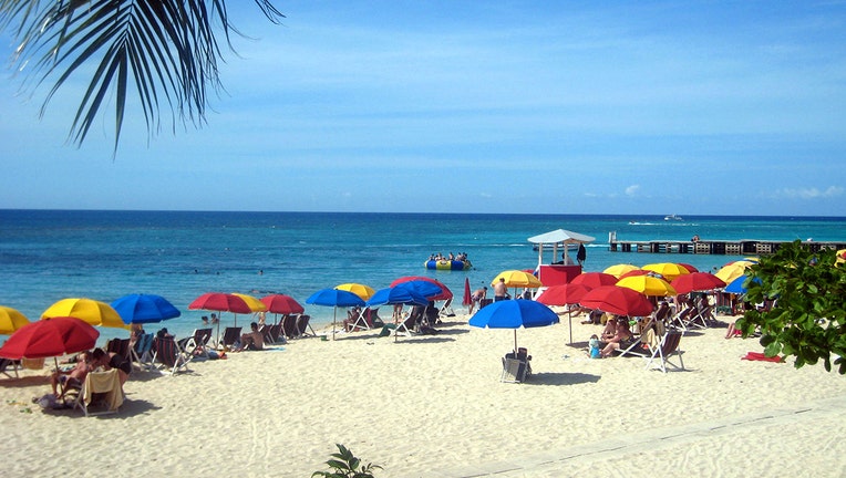 Doctor's Cave Bathing Beach at Montego Bay, Jamaica. (Photo by Carolyn Poirot/Fort Worth Star-Telegram/Tribune News Service via Getty Images)