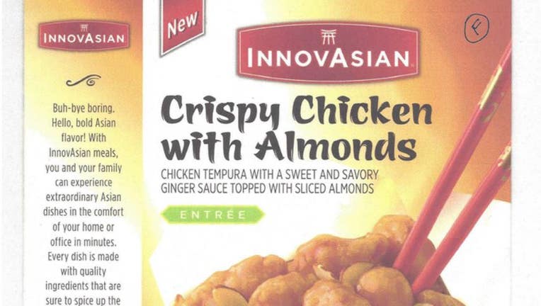 crispy chicken with almonds