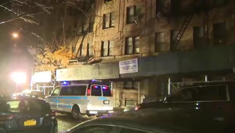 More than 100 people were forced out of their apartments due to a fire.