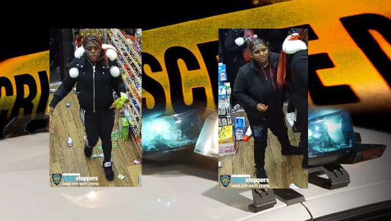 Two women are accused of attacking a Brooklyn bodega worker.