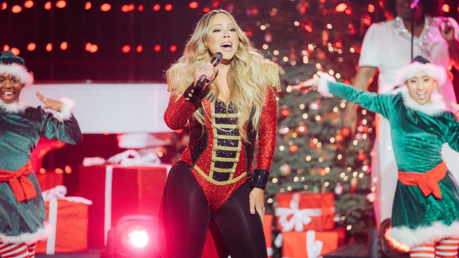 FILE - Mariah Carey performs
