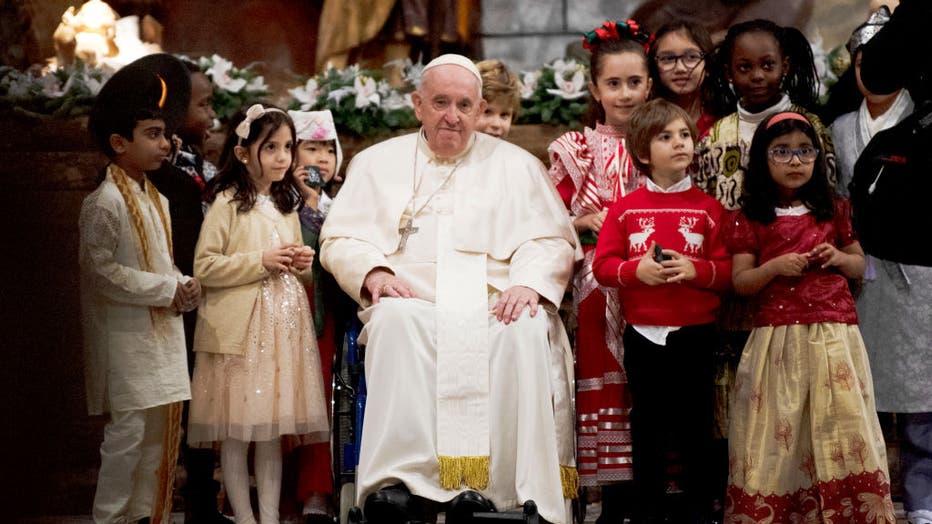Pope Francis Celebrates Christmas Eve Mass