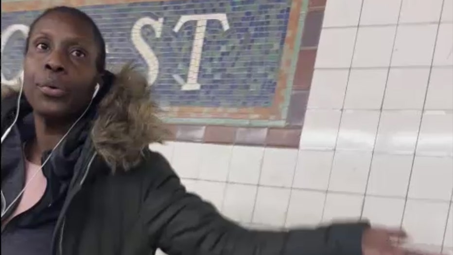 The NYPD is looking for this woman in connection with a subway attack that left a woman critically injured.