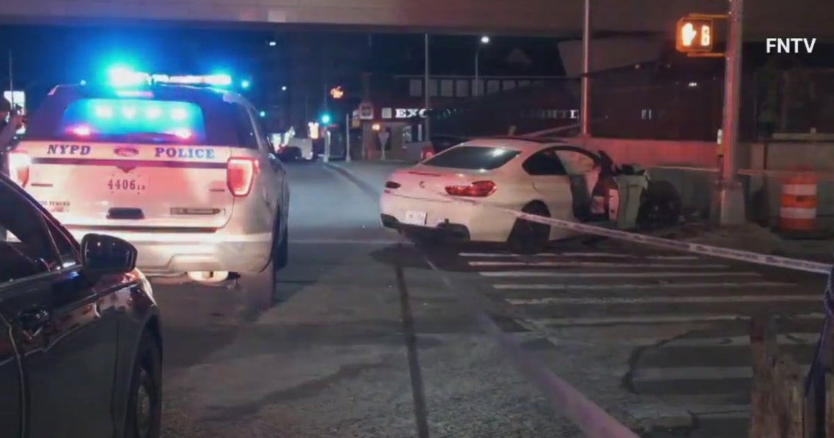 2 men shot, another struck by getaway car in Queens | FOX 5 New York