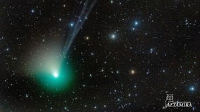 Bright green comet may become visible to naked eye later this month