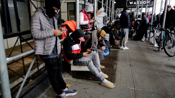 Migrants fight plan to move them from hotel to 'inhumane' Brooklyn shelter