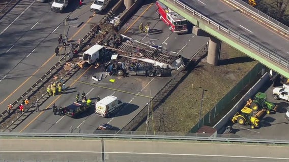 Victim identified after tractor-trailer plummets onto NY highway