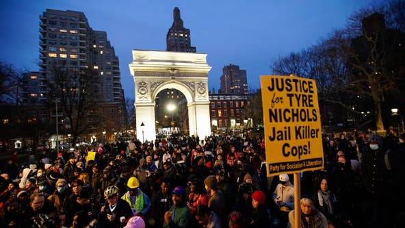 Tyre Nichols: Protesters demanding justice gather across New York, New Jersey