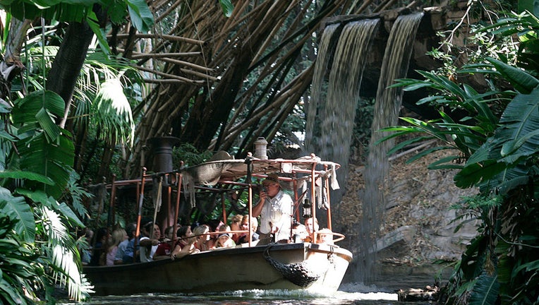 The guns are back on the Jungle Cruise. And the famous teacups are spinning again. In what seems to be a rolereversing position on political correctness, park officials say they are returning the magic to Disneyland, which next year celebrates its 50th birthday. No word yet whether the wenches in Pirates of the Caribbean will be back. (Photo by Don Kelsen/Los Angeles Times via Getty Images)