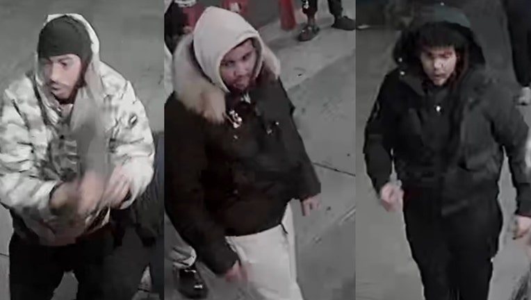 The NYPD says a group beat a teen unconscious and then stole his Air Jordans.