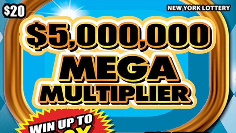 New York Lottery’s $5,000,000 Mega Multiplier
