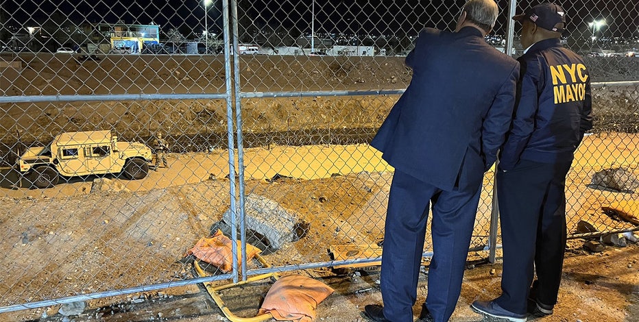 Mayor Adams visits U.S.-Mexico border to see migrant crisis first hand