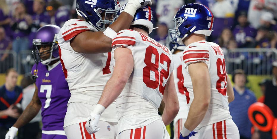 Vikings season comes to abrupt end in 31-24 playoff loss to Giants