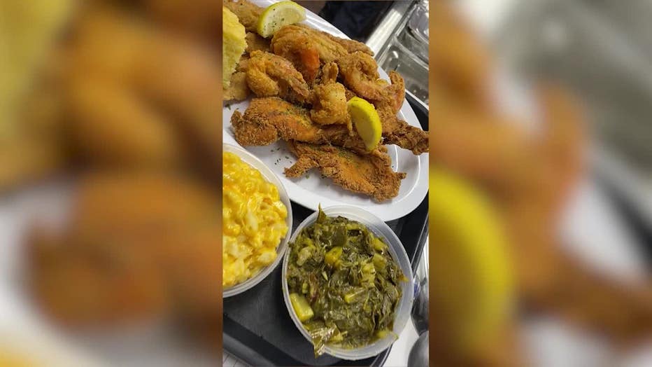 Some of the food featured at Seafood Kingz 2.
