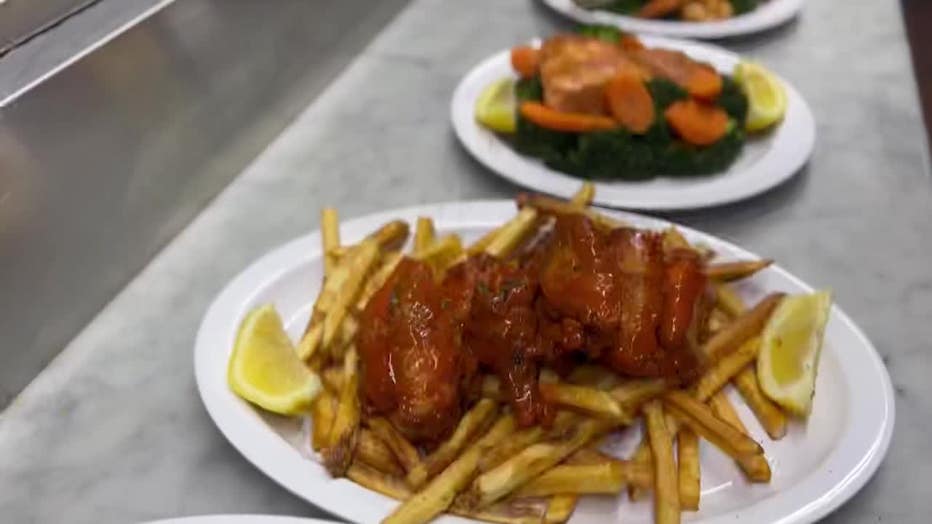 Some of the food featured at Seafood Kingz 2.