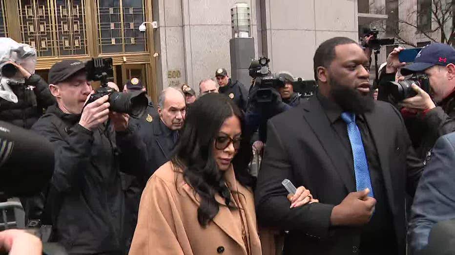 Jen Shah walks out of court after being sentenced to 6.5 years in federal prison (FOX5NY)