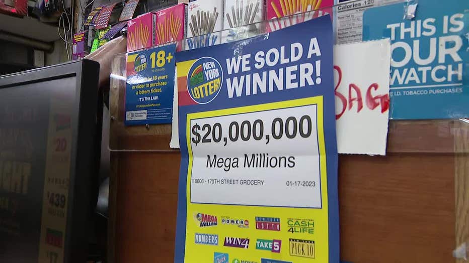 A winning Mega Millions ticket was sold at a Bronx deli.