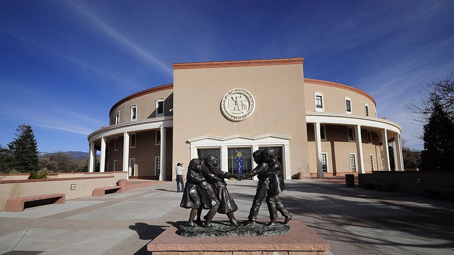 The New Mexico State Capitol, the only round state capitol in the United States, is informally known as 'the Roundhouse'. (Photo by Robert Alexander/Getty Images)