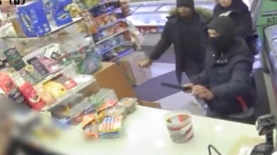 3 people are wanted for an attempted robbery of Eleganza Gourmet Deli.