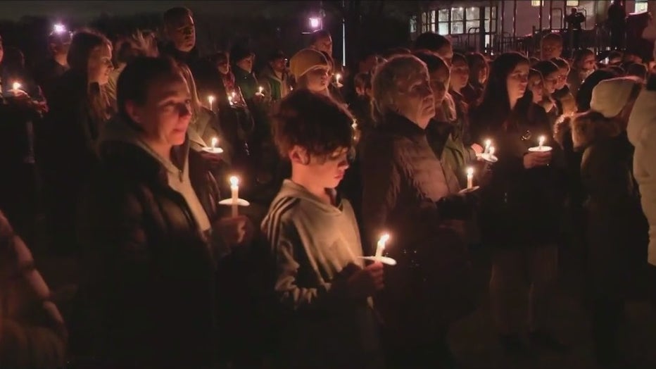 Hazlet candlelight vigil for fire victims