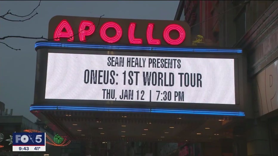 Oneus at the Apollo