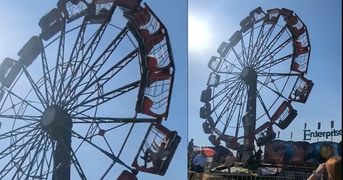 Florida State Fair ride stops mid-air, causing carriages to flip ...