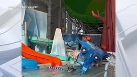 Decorative helicopter falls at American Dream water park; 4 hurt