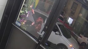 Pride flag set on fire outside SoHo restaurant