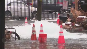 Hoboken water main repairs continue