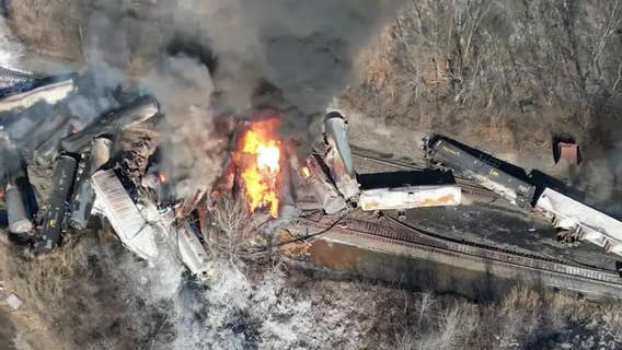 Upset Ohio town residents seek answers over train derailment