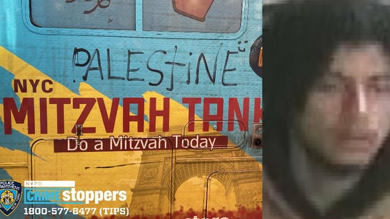 Man wanted for writing 'Palestine' on vehicle