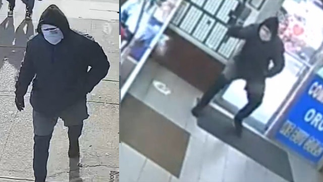 Man opens fire during NYC jewelry store robbery