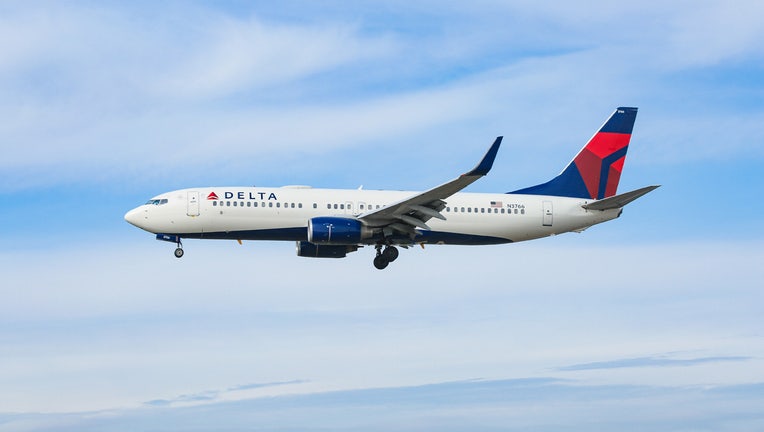 Delta Air Lines Boeing 737-800 commercial aircraft as seen on final approach landing at New York JFK John F Kennedy International airport in NY, USA on February 13, 2020. The narrow body passenger plane has 2 CFMI jet engines. The B737NG airplane has the registration N3766. Delta Airlines DL DAL is the second-largest airline in the world, a member of SkyTeam airline alliance. (Photo by Nicolas Economou/NurPhoto via Getty Images)