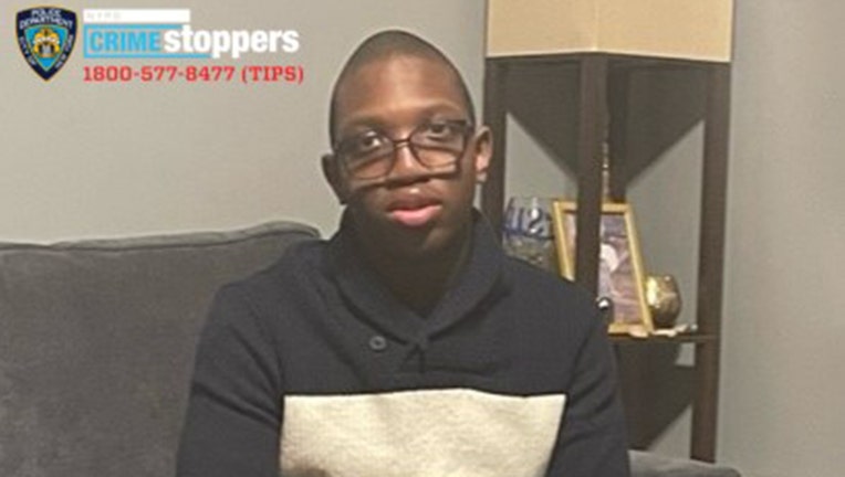 The NYPD released a photo of Deandre Matthews when he was reported missing.